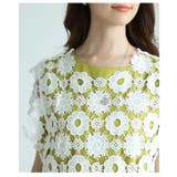 1枚プラスで雰囲気を纏うフラワーカッティングレースベスト レディース ファッション | Sawa a la mode | 詳細画像16