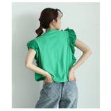 フリルがオーラを放つアシメデザインカットプルオーバー レディース ファッション | Sawa a la mode | 詳細画像18