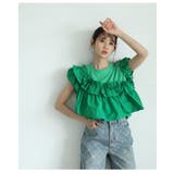 フリルがオーラを放つアシメデザインカットプルオーバー レディース ファッション | Sawa a la mode | 詳細画像19