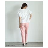 パールの粒が降り注ぐ高見えデコルテフリルトップス レディース ファッション | Sawa a la mode | 詳細画像14
