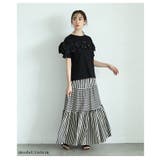 パールの粒が降り注ぐ高見えデコルテフリルトップス レディース ファッション | Sawa a la mode | 詳細画像17