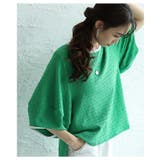 後ろ姿まで可愛いバックリボンのバルーンスリーブジャガードトップス レディース | Sawa a la mode | 詳細画像5