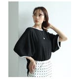 後ろ姿まで可愛いバックリボンのバルーンスリーブジャガードトップス レディース | Sawa a la mode | 詳細画像17