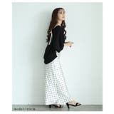 後ろ姿まで可愛いバックリボンのバルーンスリーブジャガードトップス レディース | Sawa a la mode | 詳細画像18