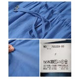 リネンライクな涼しさが心地よい切り替えフレアワンピース レディース ファッション | Sawa a la mode | 詳細画像24