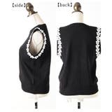 お袖に添うフラワーモチーフが愛らしいサマーニットトップス レディース ファッショ… | Sawa a la mode | 詳細画像22 