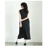 シンプルなのにサマになるふくれジャガードノースリーブロングワンピース レディース | Sawa a la mode | 詳細画像14