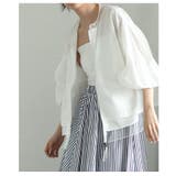 ボディラインに美しくフィットするカップ付きショート丈キャミソール レディース | Sawa a la mode | 詳細画像14 
