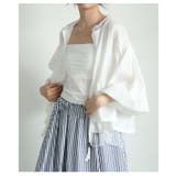 ボディラインに美しくフィットするカップ付きショート丈キャミソール レディース | Sawa a la mode | 詳細画像18 