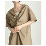 さっと着られて「即洒落る」フロントツイストギャザーワンピース レディース | Sawa a la mode | 詳細画像6