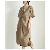 さっと着られて「即洒落る」フロントツイストギャザーワンピース レディース | Sawa a la mode | 詳細画像11