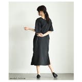 さっと着られて「即洒落る」フロントツイストギャザーワンピース レディース | Sawa a la mode | 詳細画像18