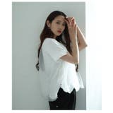ふんわりベールに包まれるチュールドッキングバルーンカットソー レディース | Sawa a la mode | 詳細画像19