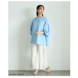 裾に艶めくパールビジューのきれいめフレアパンツ レディース ファッション | Sawa a la mode | 詳細画像13