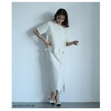 ヒトクセでラフにキマるスカラップデザインペンシルスカート レディース ファッション | Sawa a la mode | 詳細画像8