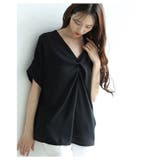 美ドレープで高見えなフロントクロスデザインブラウス レディース ファッション | Sawa a la mode | 詳細画像5
