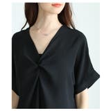 美ドレープで高見えなフロントクロスデザインブラウス レディース ファッション | Sawa a la mode | 詳細画像6