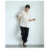 美ドレープで高見えなフロントクロスデザインブラウス レディース ファッション | Sawa a la mode | 詳細画像10