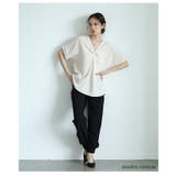 美ドレープで高見えなフロントクロスデザインブラウス レディース ファッション | Sawa a la mode | 詳細画像13