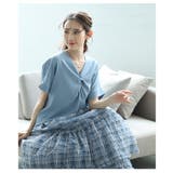美ドレープで高見えなフロントクロスデザインブラウス レディース ファッション | Sawa a la mode | 詳細画像15
