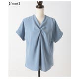 美ドレープで高見えなフロントクロスデザインブラウス レディース ファッション | Sawa a la mode | 詳細画像21