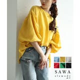 カラバリ豊富なバルーンスリーブフレアチュニック レディース ファッション | Sawa a la mode | 詳細画像1