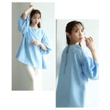 カラバリ豊富なバルーンスリーブフレアチュニック レディース ファッション | Sawa a la mode | 詳細画像4