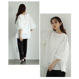 カラバリ豊富なバルーンスリーブフレアチュニック レディース ファッション | Sawa a la mode | 詳細画像13