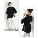 カラバリ豊富なバルーンスリーブフレアチュニック レディース ファッション | Sawa a la mode | 詳細画像20