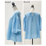 カラバリ豊富なバルーンスリーブフレアチュニック レディース ファッション | Sawa a la mode | 詳細画像22
