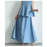 煌めくパールで品よく仕上がるフレアベスト&スカートセットアップ レディース | Sawa a la mode | 詳細画像8
