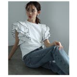 贅沢に膨らむティアードフリルスリーブカットソー レディース ファッション | Sawa a la mode | 詳細画像16