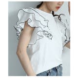 贅沢に膨らむティアードフリルスリーブカットソー レディース ファッション | Sawa a la mode | 詳細画像17