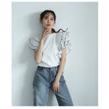 贅沢に膨らむティアードフリルスリーブカットソー レディース ファッション | Sawa a la mode | 詳細画像19