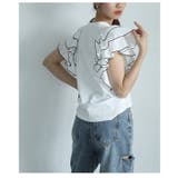 贅沢に膨らむティアードフリルスリーブカットソー レディース ファッション | Sawa a la mode | 詳細画像20