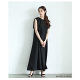 大人可愛いを惹き立てるバックビッグリボンノースリーブワンピース レディース | Sawa a la mode | 詳細画像11