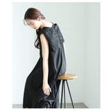 大人可愛いを惹き立てるバックビッグリボンノースリーブワンピース レディース | Sawa a la mode | 詳細画像12