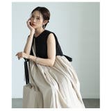 バックデザインで印象付けるフェイクレイヤードワンピース レディース ファッション | Sawa a la mode | 詳細画像8