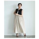 バックデザインで印象付けるフェイクレイヤードワンピース レディース ファッション | Sawa a la mode | 詳細画像10