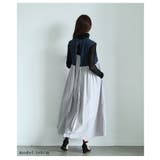 バックデザインで印象付けるフェイクレイヤードワンピース レディース ファッション | Sawa a la mode | 詳細画像17