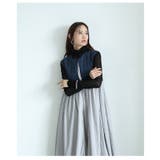 バックデザインで印象付けるフェイクレイヤードワンピース レディース ファッション | Sawa a la mode | 詳細画像19