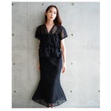 繊細レースでレイヤードを盛り上げるシャーリングブラウス レディース ファッション | Sawa a la mode | 詳細画像13