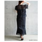 繊細レースでレイヤードを盛り上げるシャーリングブラウス レディース ファッション | Sawa a la mode | 詳細画像16