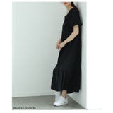 ぽこぽこ素材のふんわりペプラムフレアワンピース レディース ファッション | Sawa a la mode | 詳細画像10