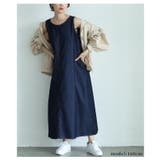 王道デニムで垢抜けるベーシックなノースリーブワンピース レディース ファッション | Sawa a la mode | 詳細画像6