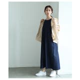 王道デニムで垢抜けるベーシックなノースリーブワンピース レディース ファッション | Sawa a la mode | 詳細画像7