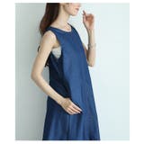 王道デニムで垢抜けるベーシックなノースリーブワンピース レディース ファッション | Sawa a la mode | 詳細画像18