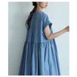 贅沢に揺れるギャザーフレアシャツワンピース レディース ファッション | Sawa a la mode | 詳細画像6