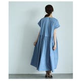 贅沢に揺れるギャザーフレアシャツワンピース レディース ファッション | Sawa a la mode | 詳細画像16