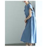 贅沢に揺れるギャザーフレアシャツワンピース レディース ファッション | Sawa a la mode | 詳細画像17
